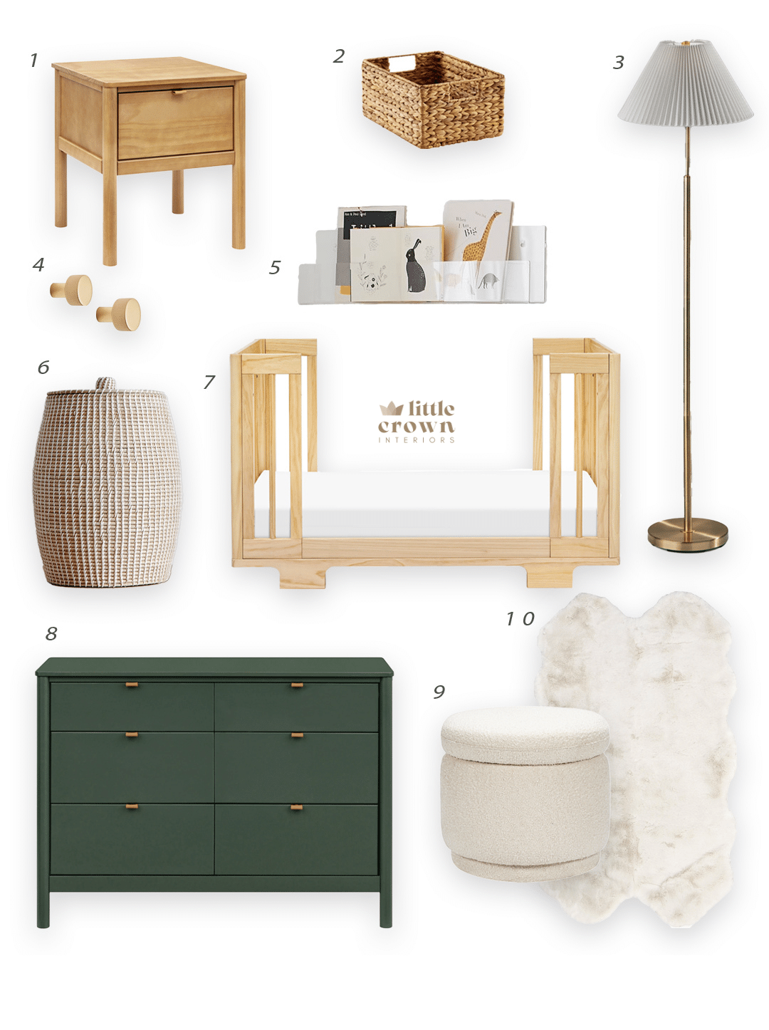 Nursery Furniture that Transitions to Toddler and Kids Room