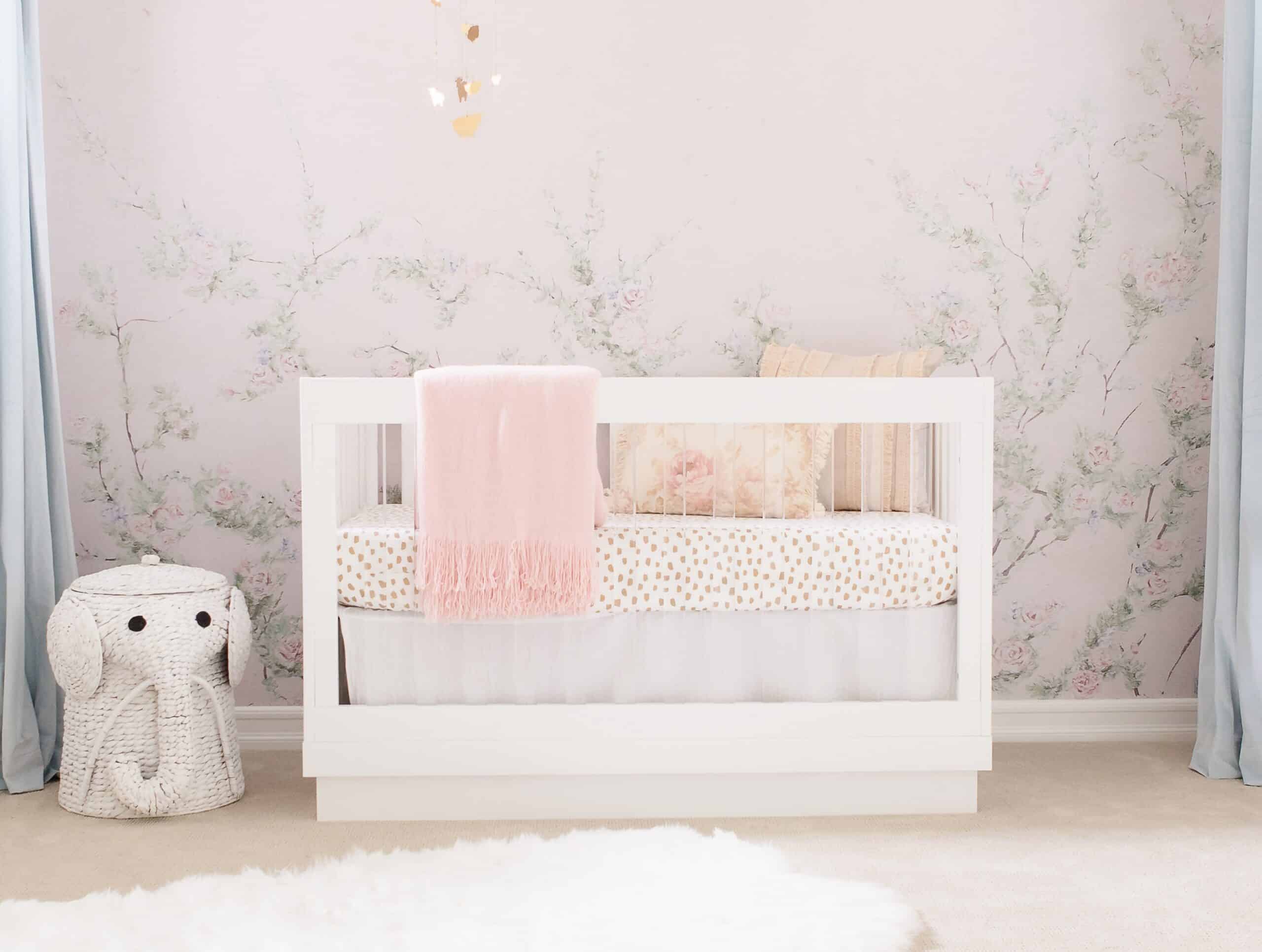 Wallpaper for the Nursery: Removable Floral